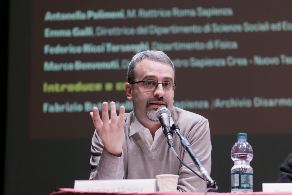 Francesco Vignarca, coordinatore campagne Rete Italiana Pace e Disarmo